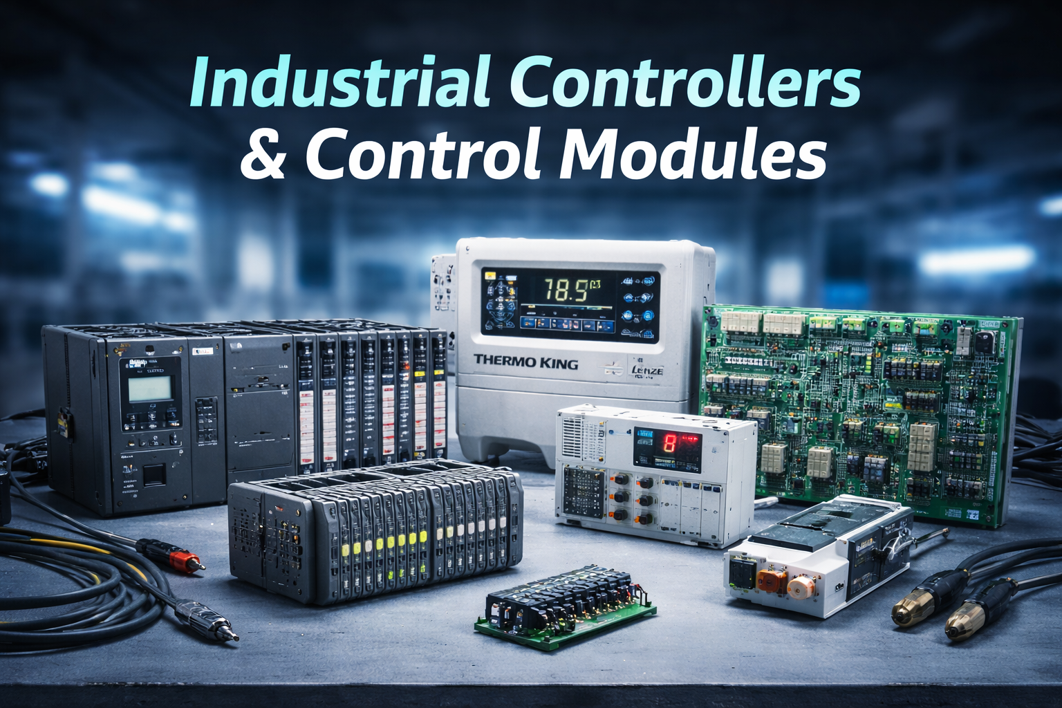 Industrial Controllers, Power supplies & Control Modules