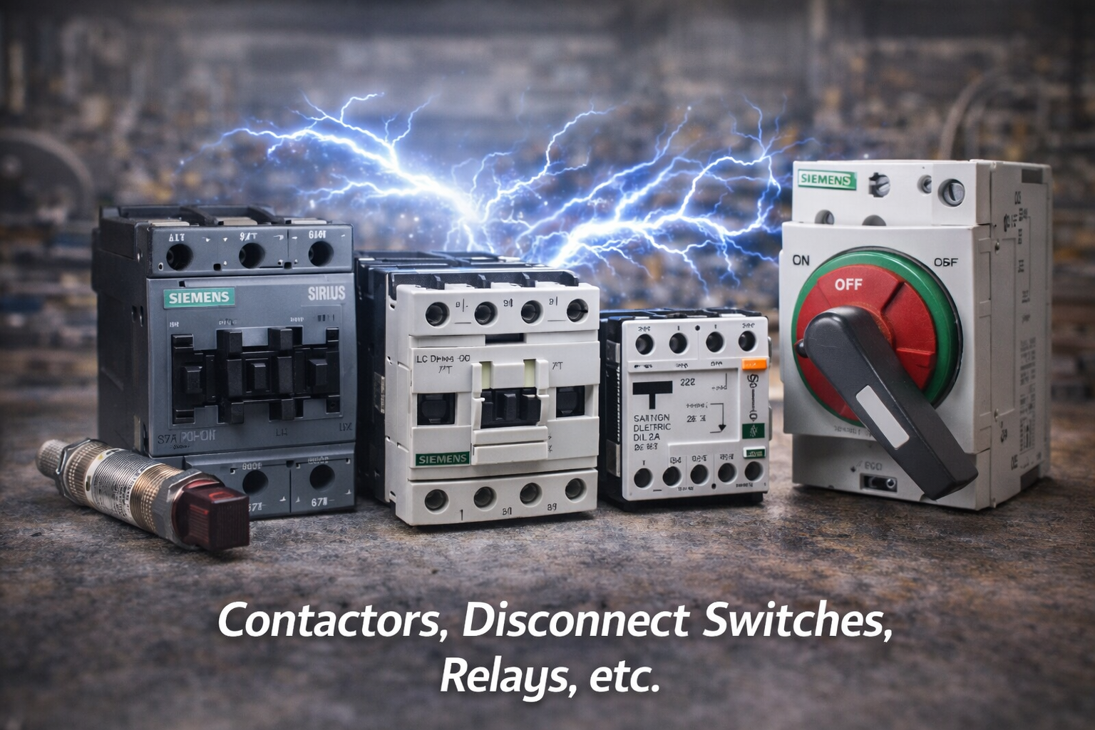 Contactors, Disconnect Switches, Relays, etc.