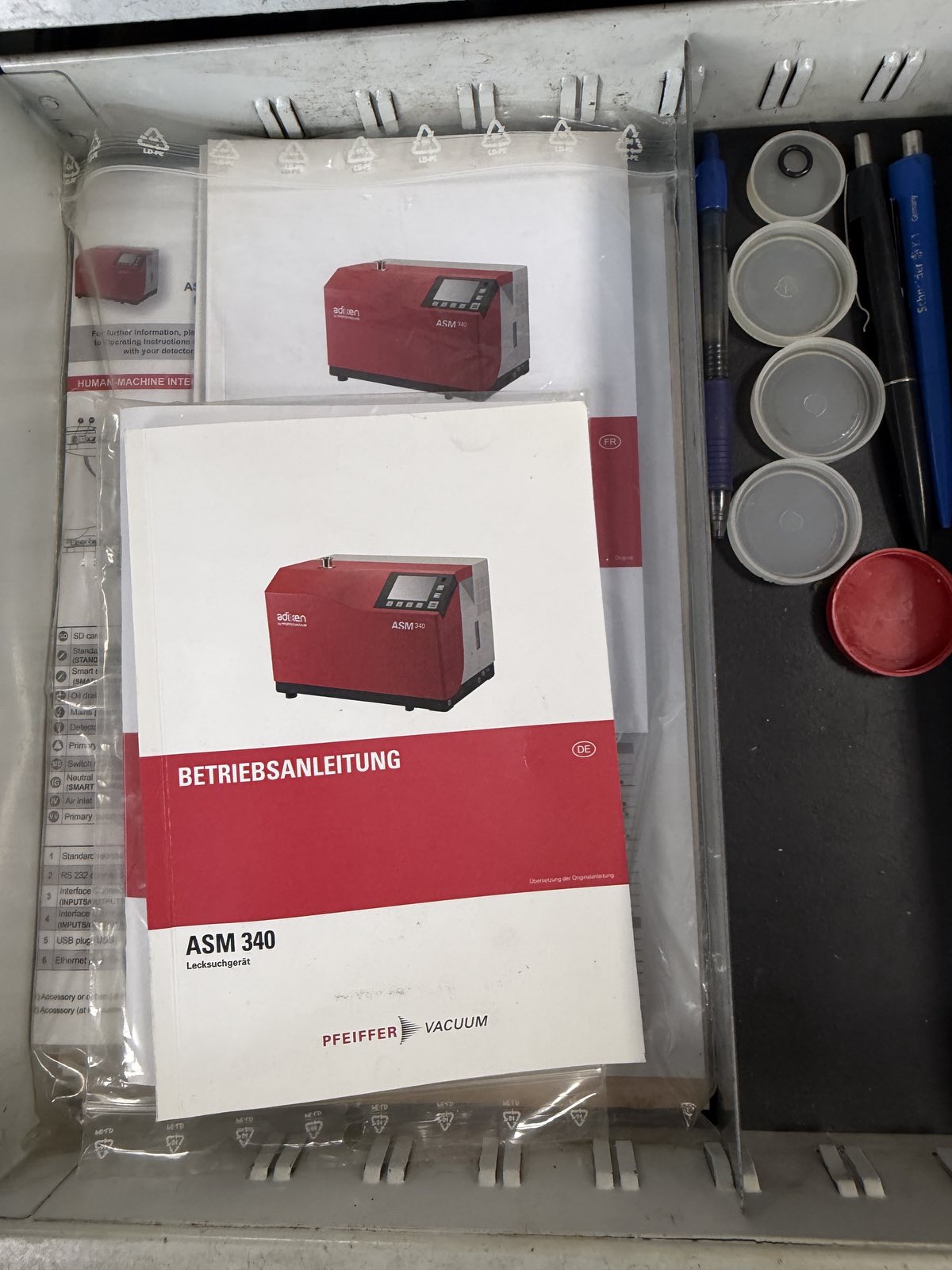 Aspiradora Pfeiffer ASM340WET 200-240 V 850 W 50/60 Hz N.º de pieza JSVA00A2MH9A