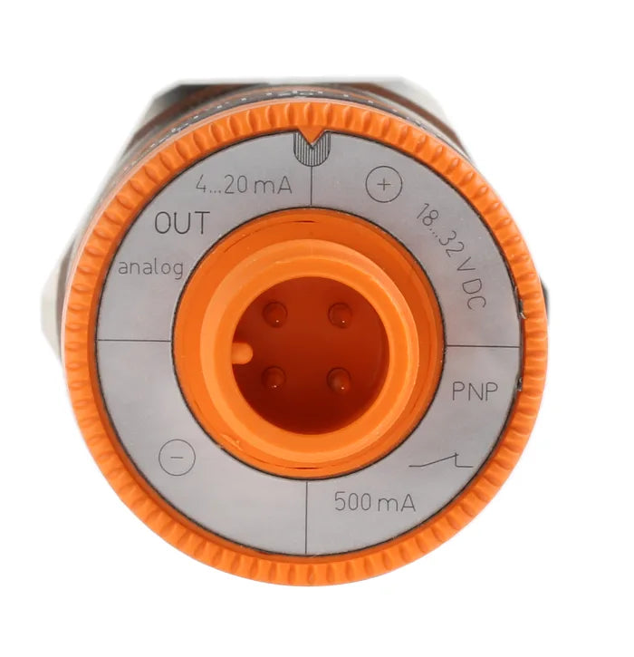 Sensor de vibración IFM VKV021, 25 mm/s, 32 V CC, 500 mA, −25…+80 °C, monitorización de estado