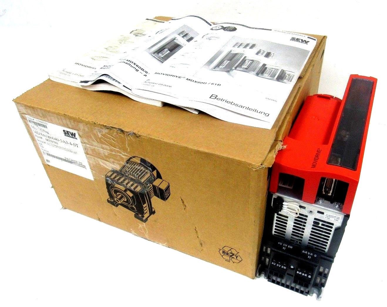 SEW MOVIDRIVE B MDX61B0040-5A3-4-0T + DEH11B + DFE32B | 400V VFD Inverter Drive