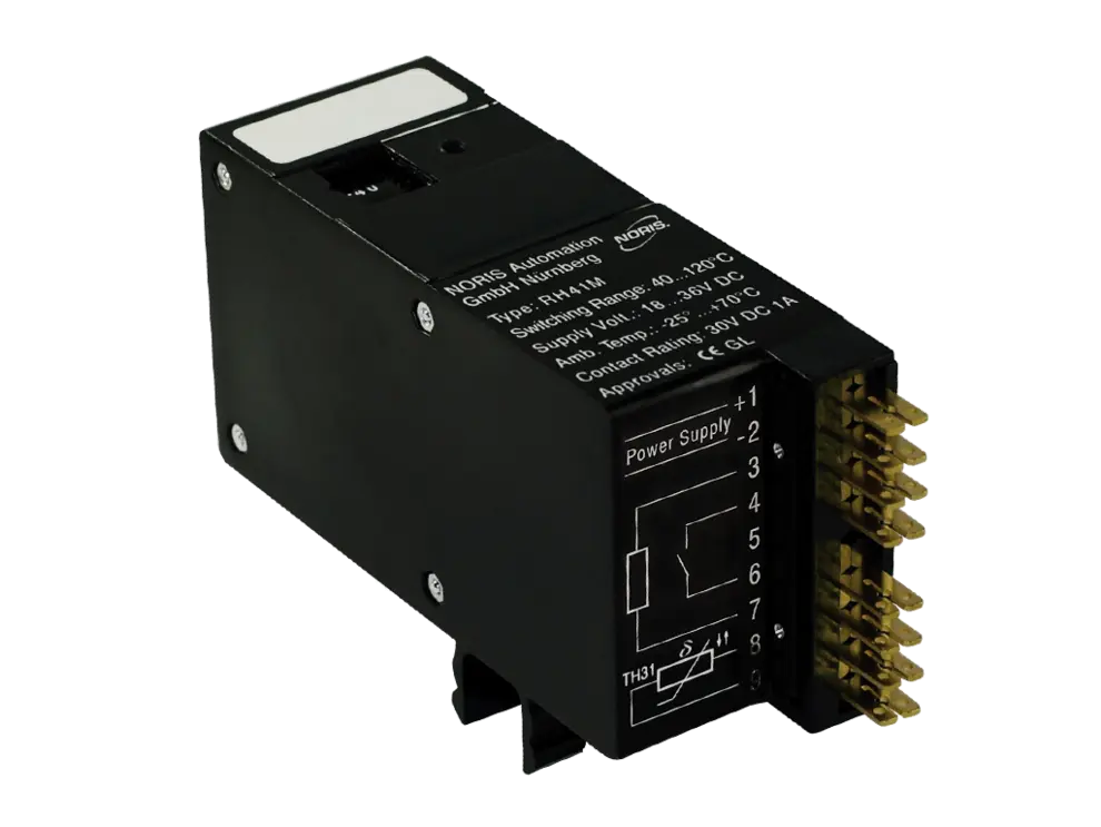 Noris RH41M Netzteil 18–36V DC Temperaturschaltrelais / Steuermodul