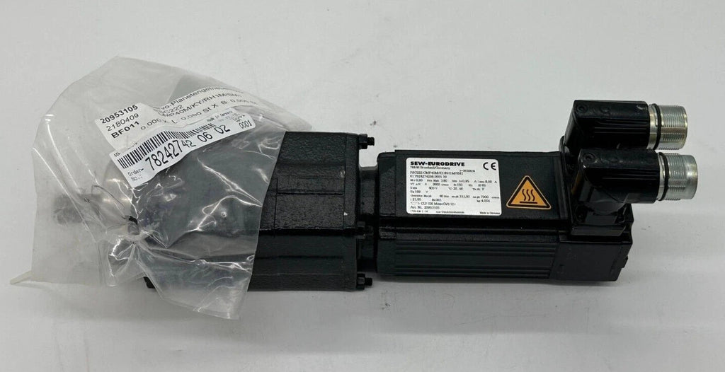 SEW-EURODRIVE PSC222 CMP40M/KY/RH1M/SM1 Servo Planetary Gearmotor i=21.00 IP65 400V