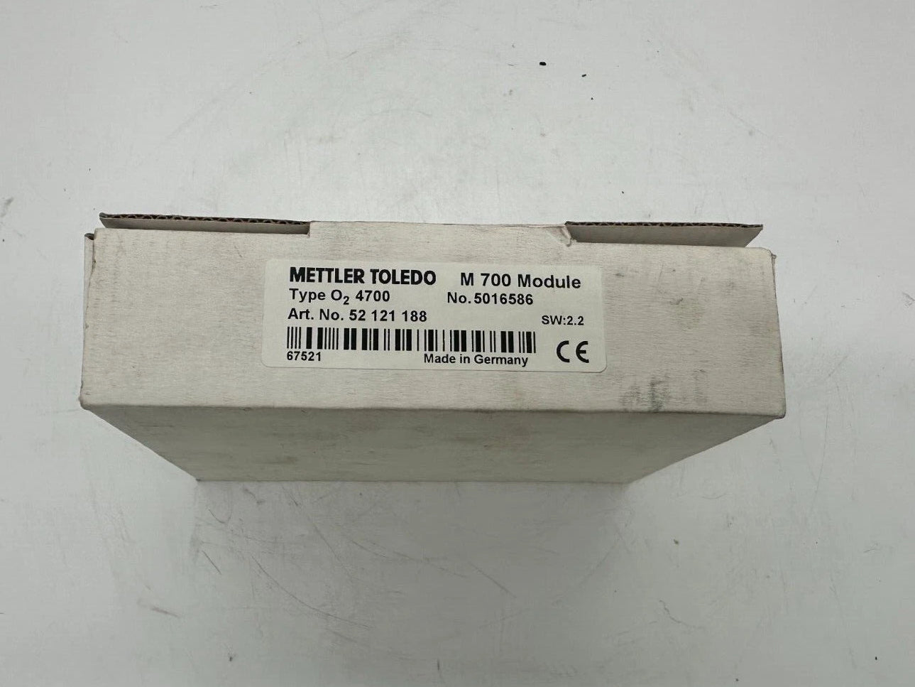 Mettler Toledo M700 O₂ 4700 Module – Oxygen / Temperature Input Module, Type O₂ 4700, Art. No. 52 121 188