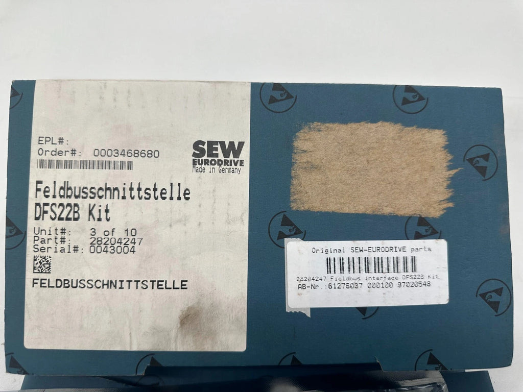 SEW-EURODRIVE DFS22B Fieldbus Interface Kit – Part No. 28204247