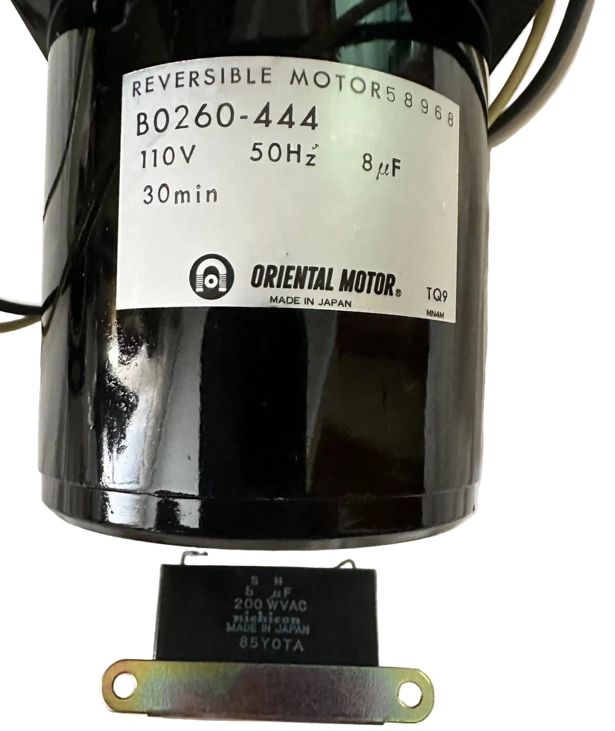 Oriental Motor B0260-444 Reversible AC Motor | 110 V | 50 Hz | Capacitor Motor