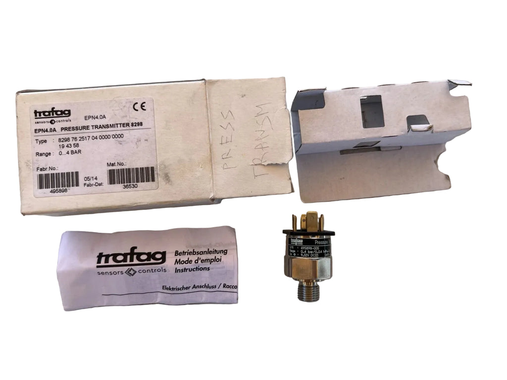 TRAFAG EPN4.0A 8298.76.2517 Drucktransmitter 0…4 bar 9…32 V DC