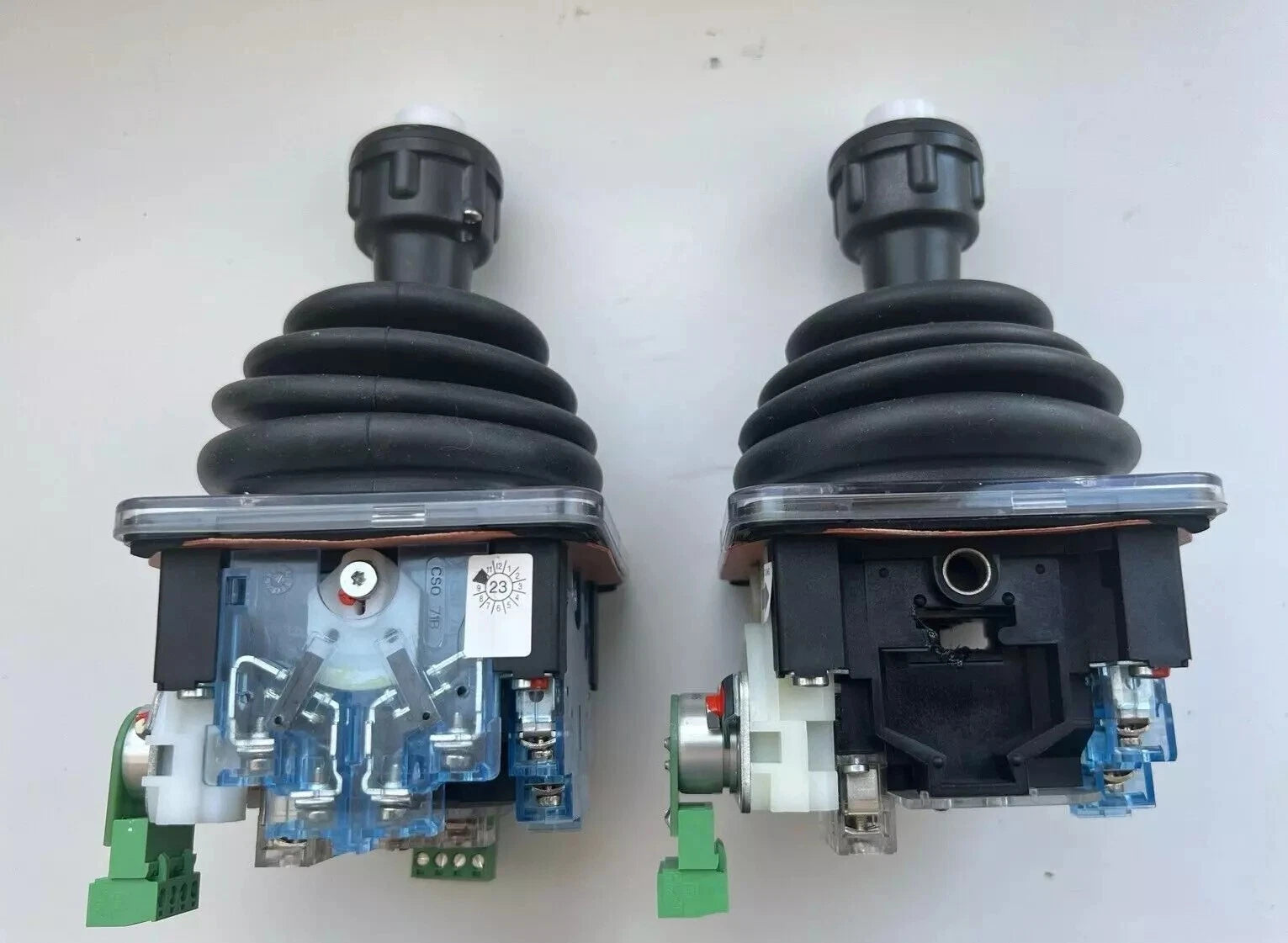 NMF Deck Crane Right & Left Joystick Control Set – Marine Crane Operator Control