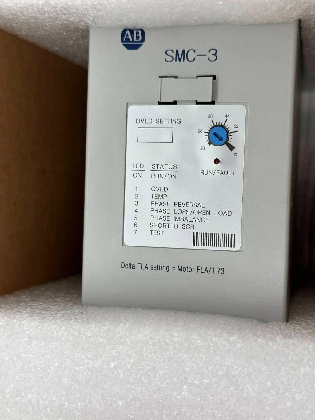 Allen-Bradley SMC-3 Smart Motor Controller 150-C60NBR Ser.B, 200–480V, 3-Phase