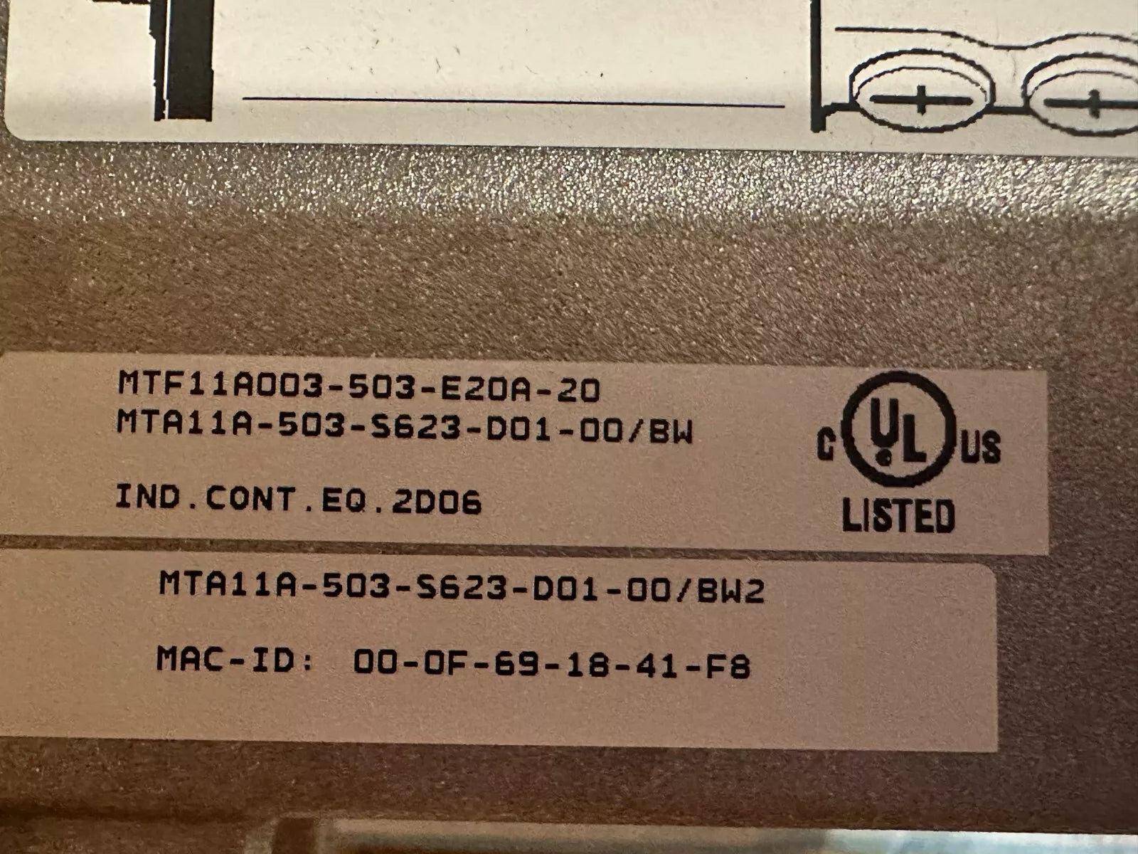 SEW-EURODRIVE MOVIFIT® FC MTF11A003-503-E20A-20 | MTF11A007-503-E20A-20 Decentralized Drive 0.75 kW | MTA11A Module