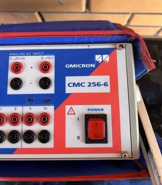 Omicron CMC 256-6 Voltage & Protective Relay Test Set | Power System Commissioning Unit