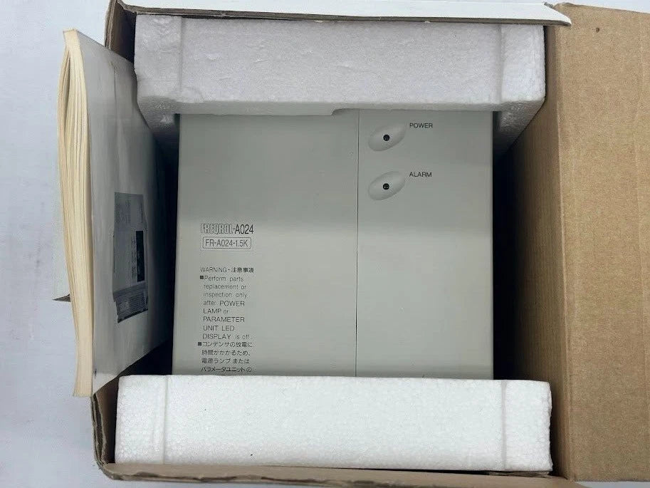 Mitsubishi FR-A024-1.5K Inverter | 1.5 kW | 3-Phase 200–230 V | FR-A Series