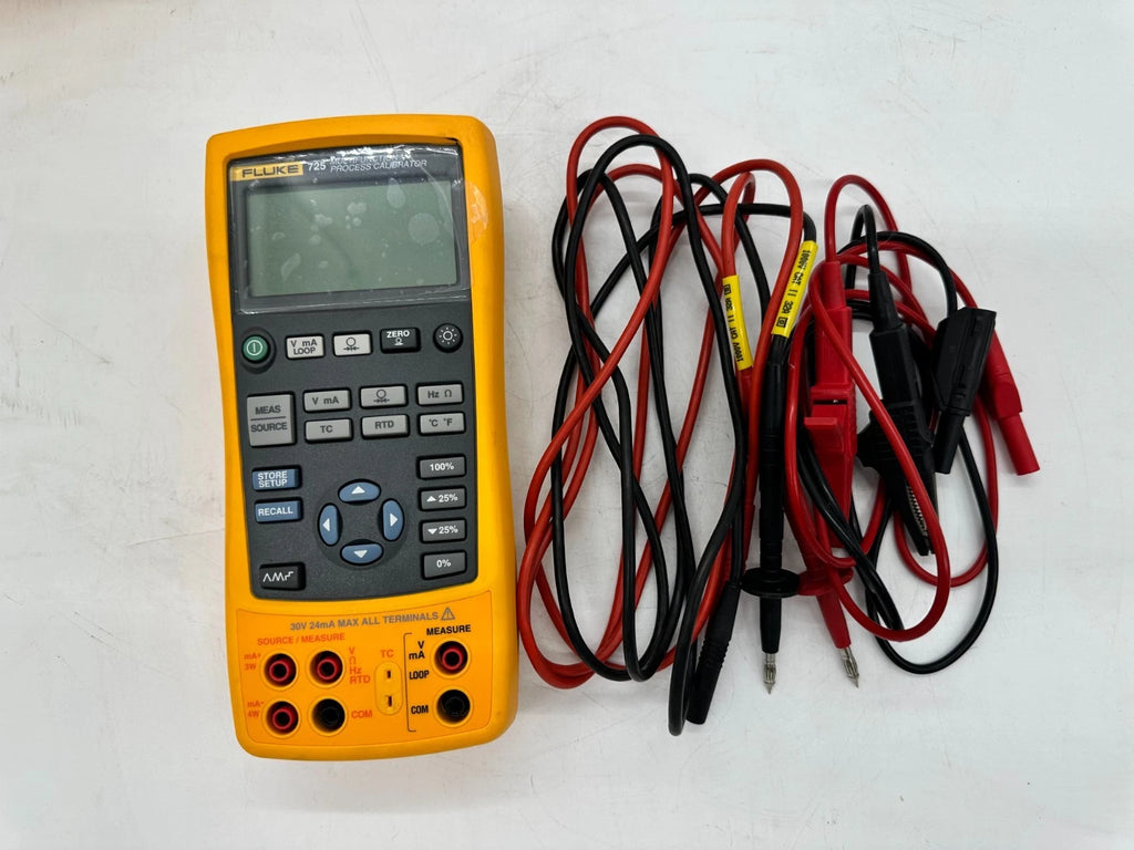 Fluke 725 Multifunction Process Calibrator | mA, V, TC, RTD | Industrial Calibration Tool
