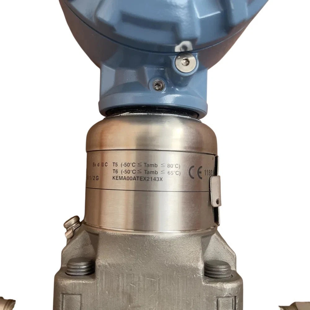 Rosemount 3051S1CD1A2E12A2AB4E1Q4 Intelligenter Drucktransmitter 2000 PSI / 138 bar + Gehäuse 300S2AAE1 + C305121124-0000, Ex d IIC, HART / FOUNDATION Feldbus