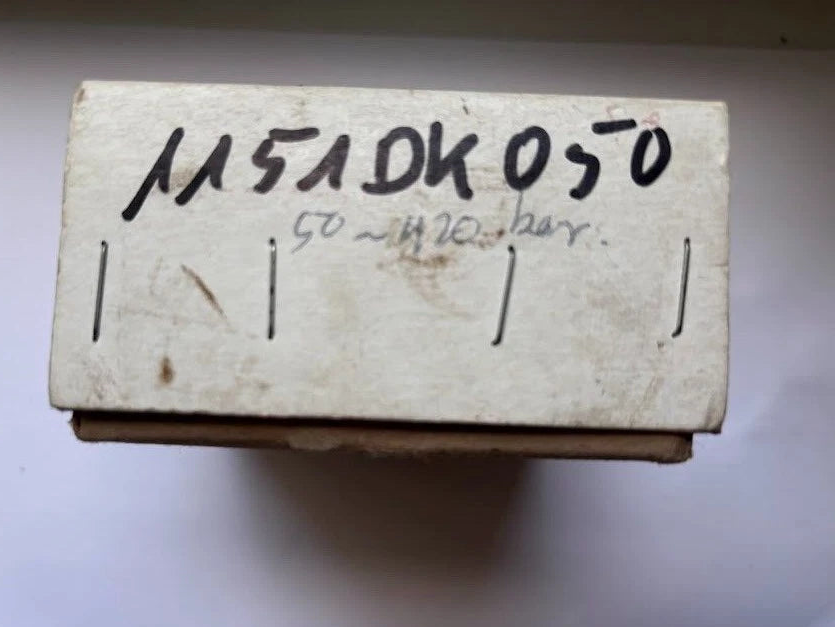 Presostato Hydropa Hydrastar DS 302/F | 50–420 bar | Pmáx. 600 bar