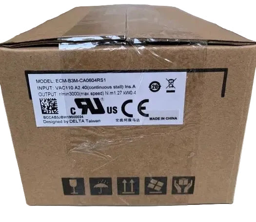 Servomotor de CA Delta ECM-B3M-CA0604RS1 | 400 W | 3000 rpm | Serie B3