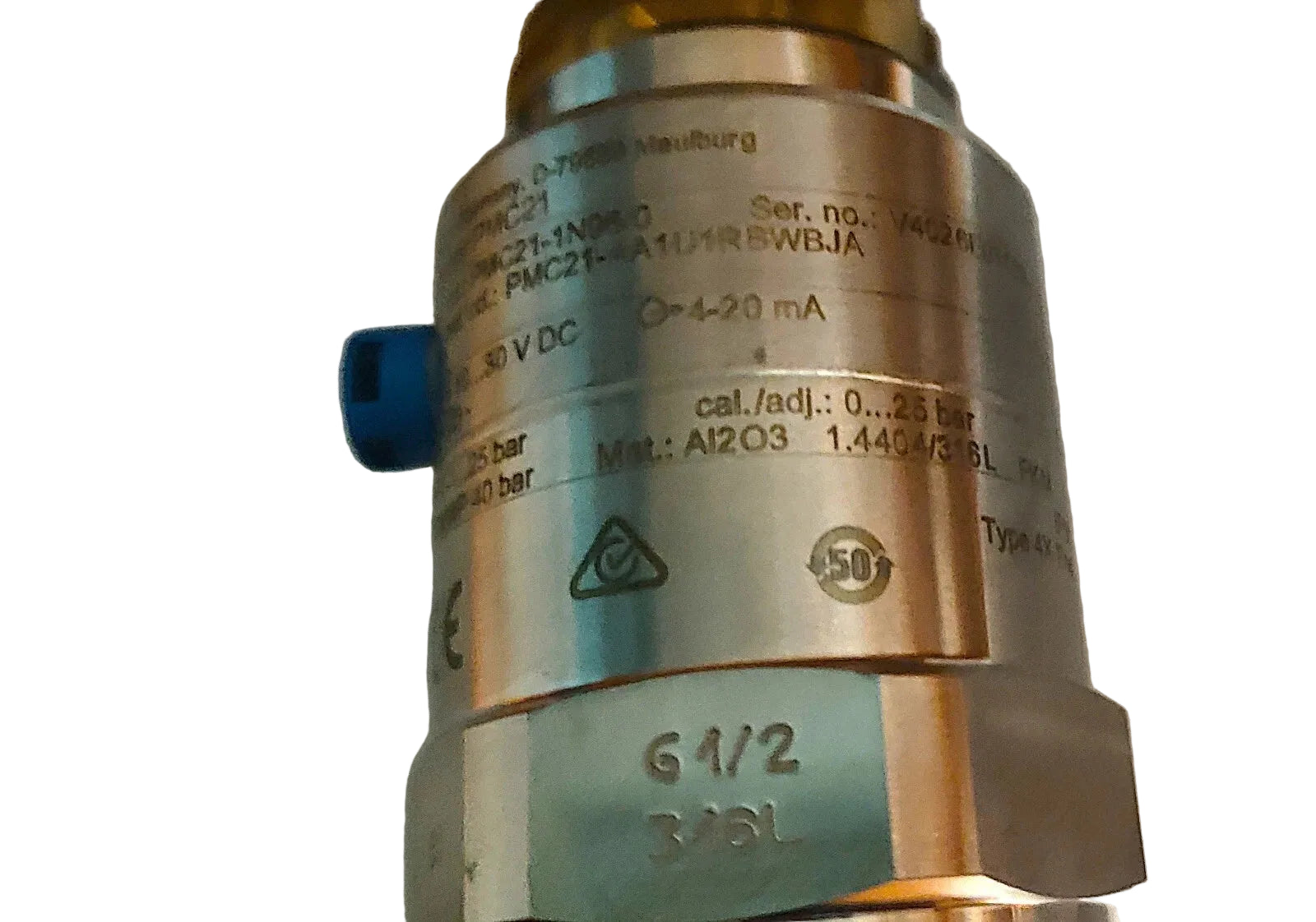Transmisor de presión Endress+Hauser Cerabar PMC21-AA1U1RBWBJA 4-20 mA 25 bar G1/2 316L
