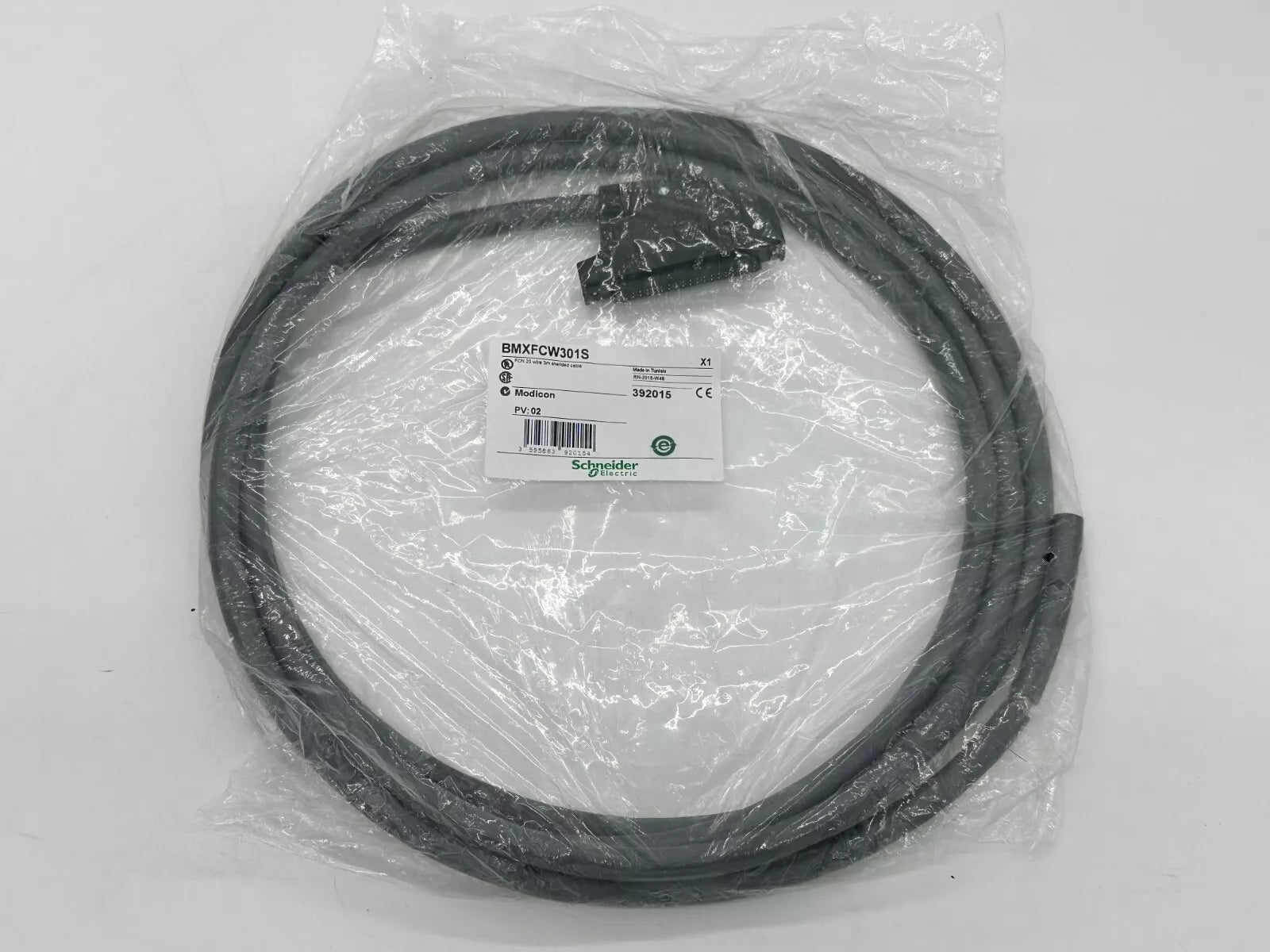 Schneider Electric Modicon BMXART0814 Analog Input Module + 2× BMXFCW301S Cables | Bundle