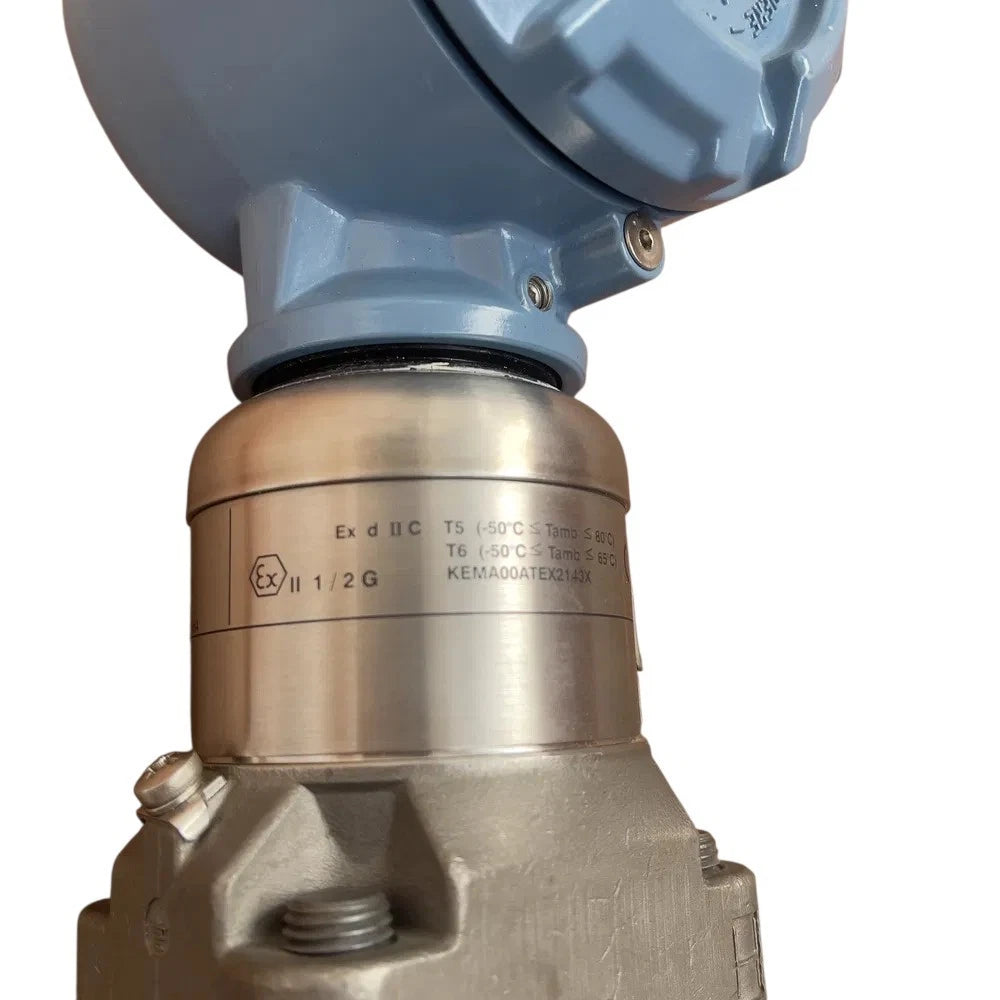 Rosemount 3051S1CD1A2E12A2AB4E1Q4 Intelligenter Drucktransmitter 2000 PSI / 138 bar + Gehäuse 300S2AAE1 + C305121124-0000, Ex d IIC, HART / FOUNDATION Feldbus
