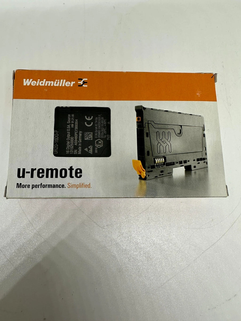 Weidmuller UR20-16D0-P Digital Output Module