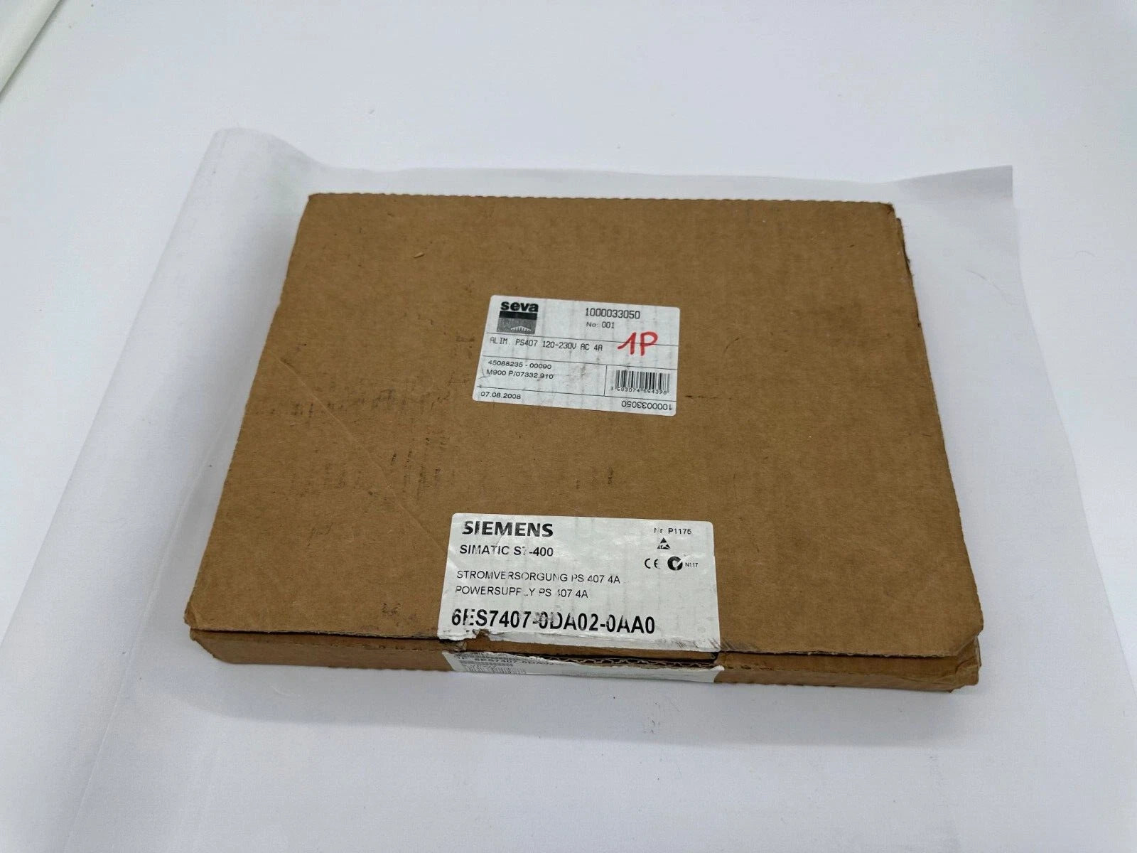 Siemens SIMATIC S7-400 PS 407 4A Netzteil | 6ES7407-0DA02-0AA0