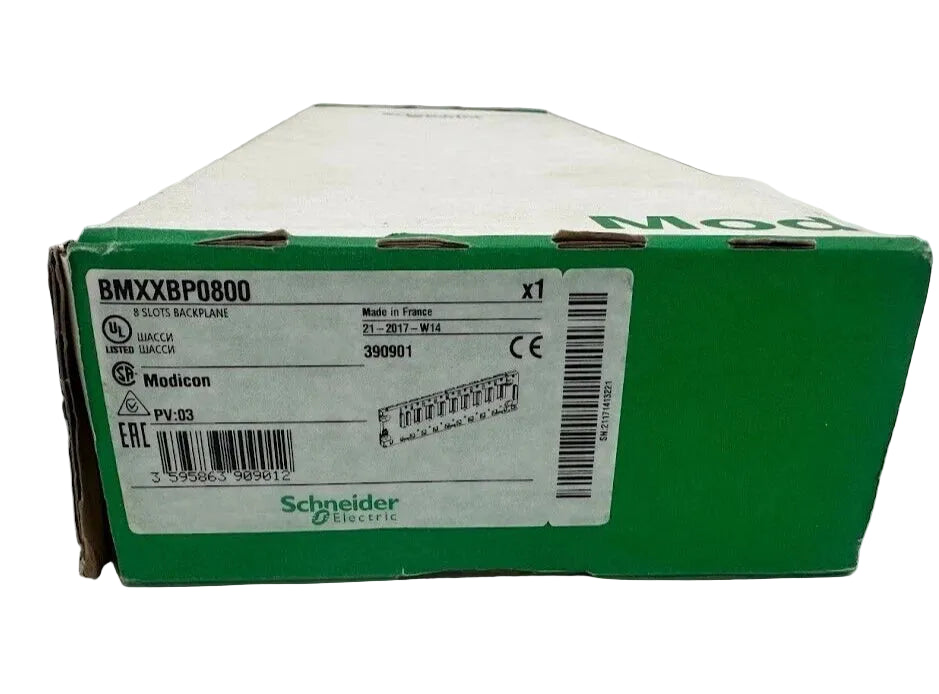 Schneider Electric Modicon BMXXBP0800 PLC Backplane – 8 Slots