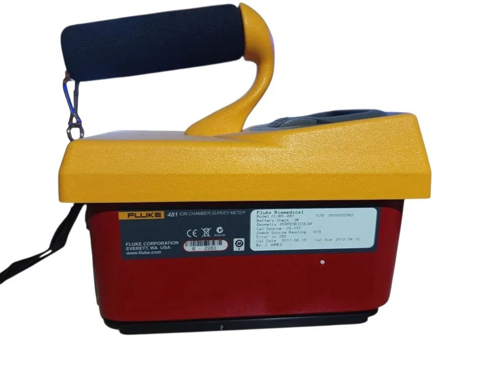 Medidor de radiación con cámara de iones Fluke 481 | Dispositivo profesional para medición de radiación