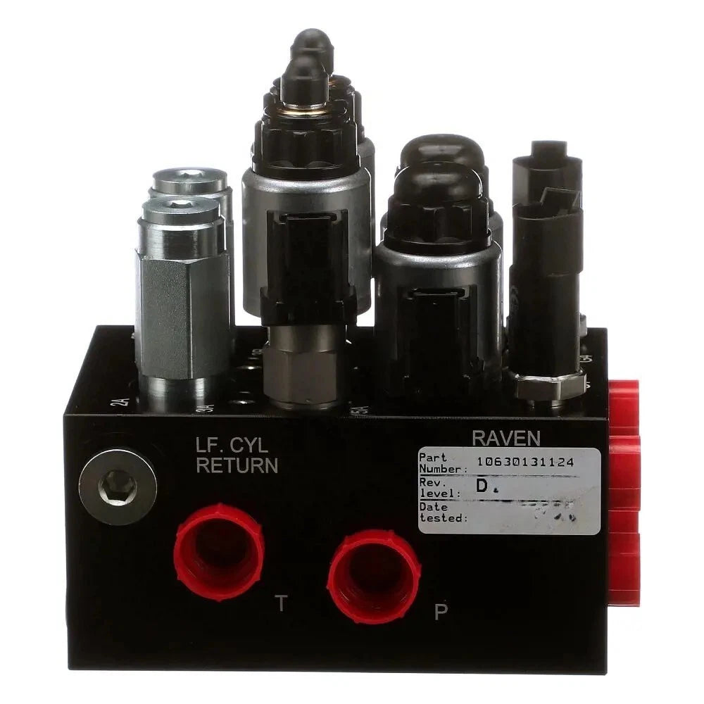 RAVEN Hydraulic Valve Manifold Block 10630131124 – L.F. Cylinder Return