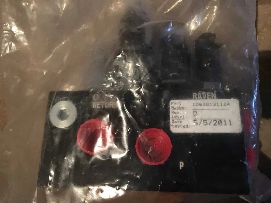 RAVEN Hydraulic Valve Manifold Block 10630131124 – L.F. Cylinder Return