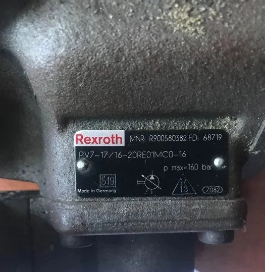 Rexroth PV7-1X/16-20RE01MC0-16 Hydraulic Vane Pump R900580382 160bar
