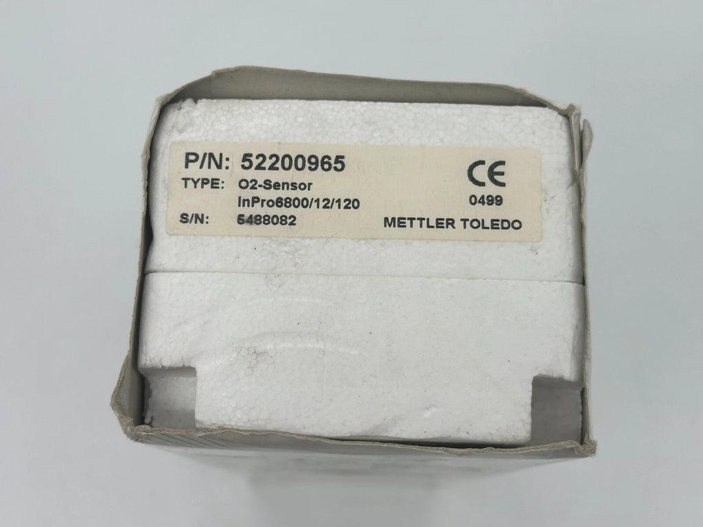 Mettler Toledo InPro6800/12/120 Sauerstoffsensor – O₂-Prozesssensor (P/N 52200965)