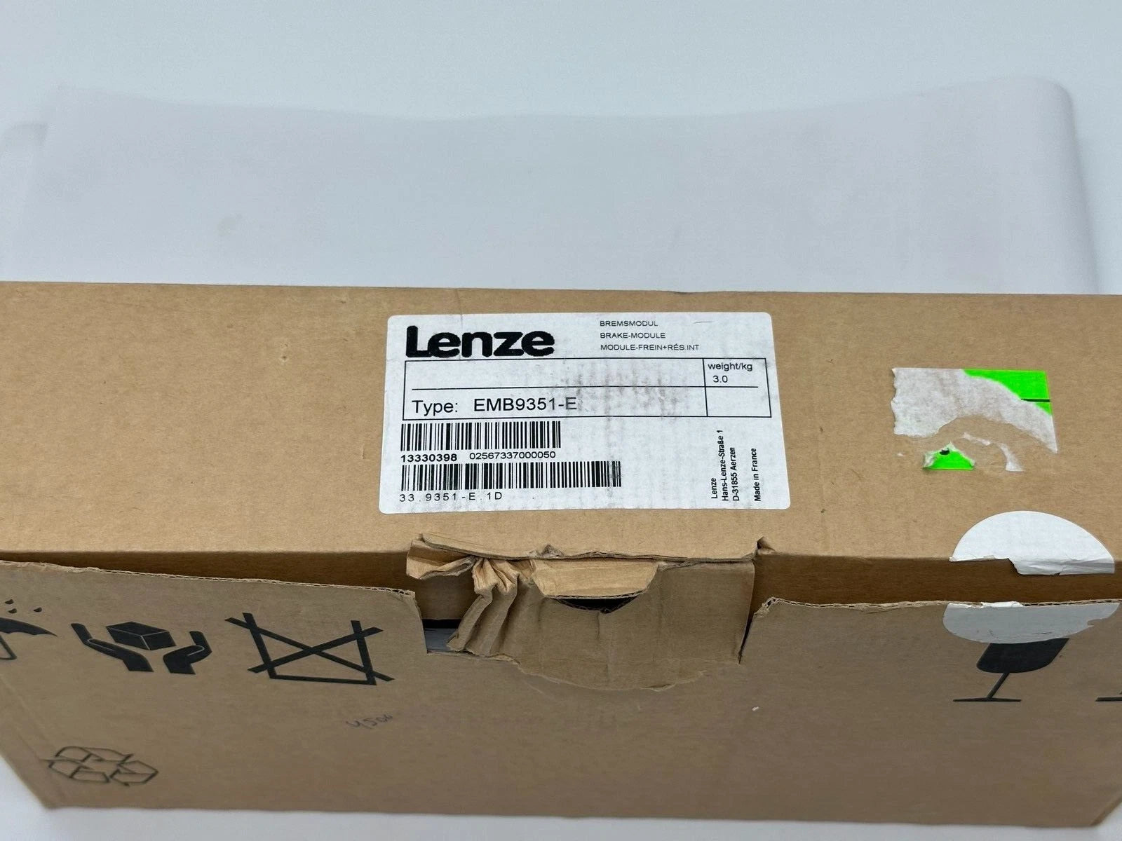 Lenze EMB9351-E Brake Module | Braking Resistor Module | For Lenze Drives
