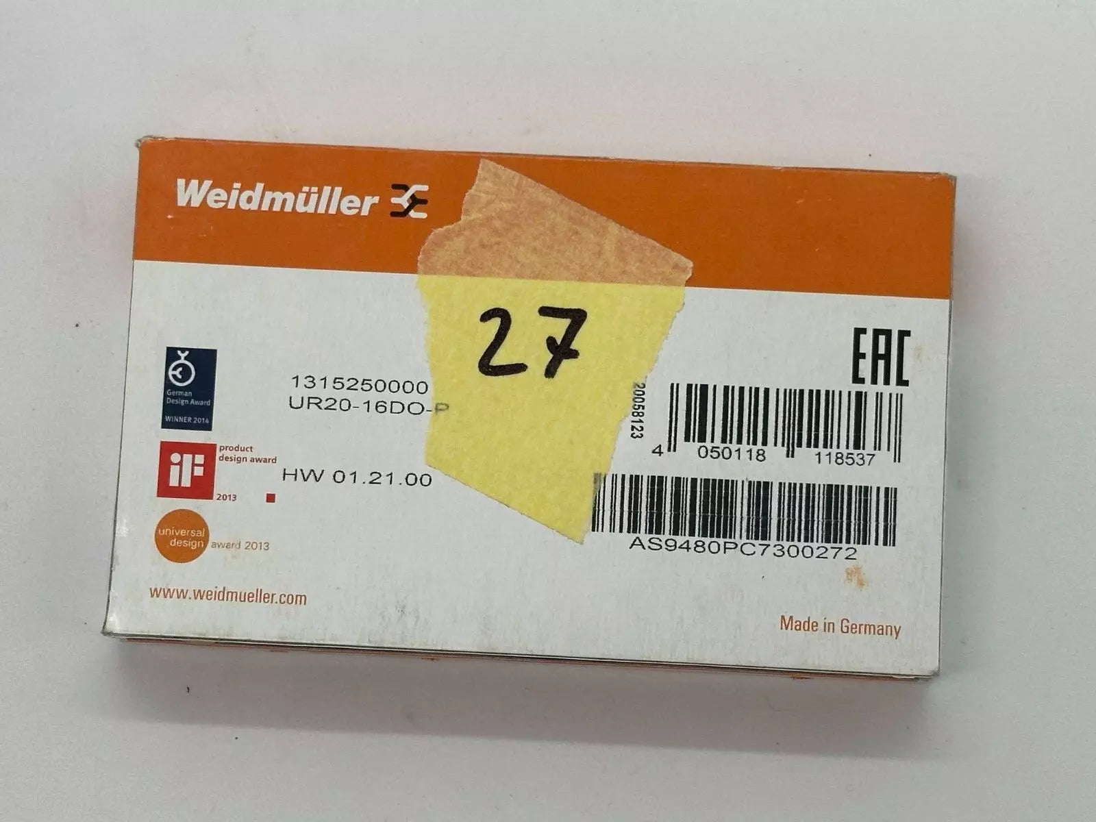 Weidmuller module UR20-16DO-P 1315250000