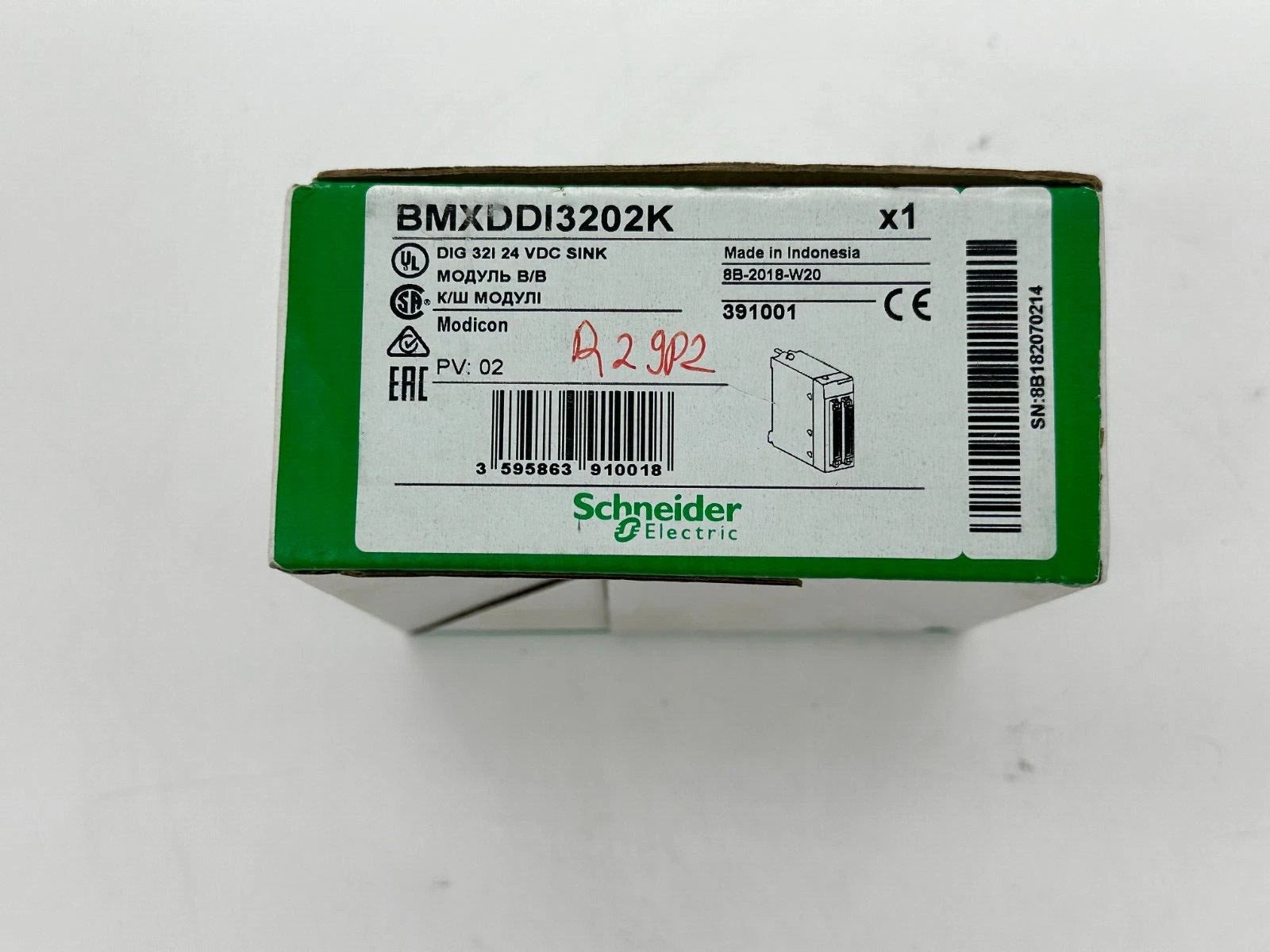 Schneider PLC BMXDDI3202K programmable controller module