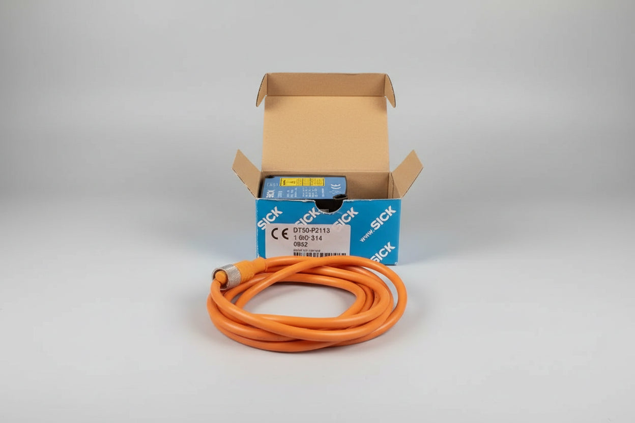 SICK DT50-P2113 Laser Distance Sensor 1047314 +Cable
