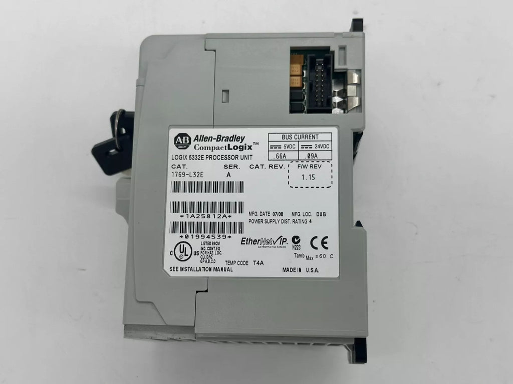 Allen Bradley 1769-L32E SER A/ 1769-IQ16/1769-OB8/1769-SDN SER B/ 1769-IQ32T