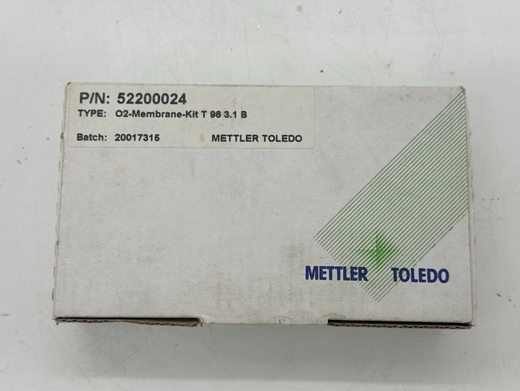 Mettler Toledo O2-Membran-Kit T 96 3.1 B – Sauerstoffsensor-Membran-Kit (P/N 52200024)