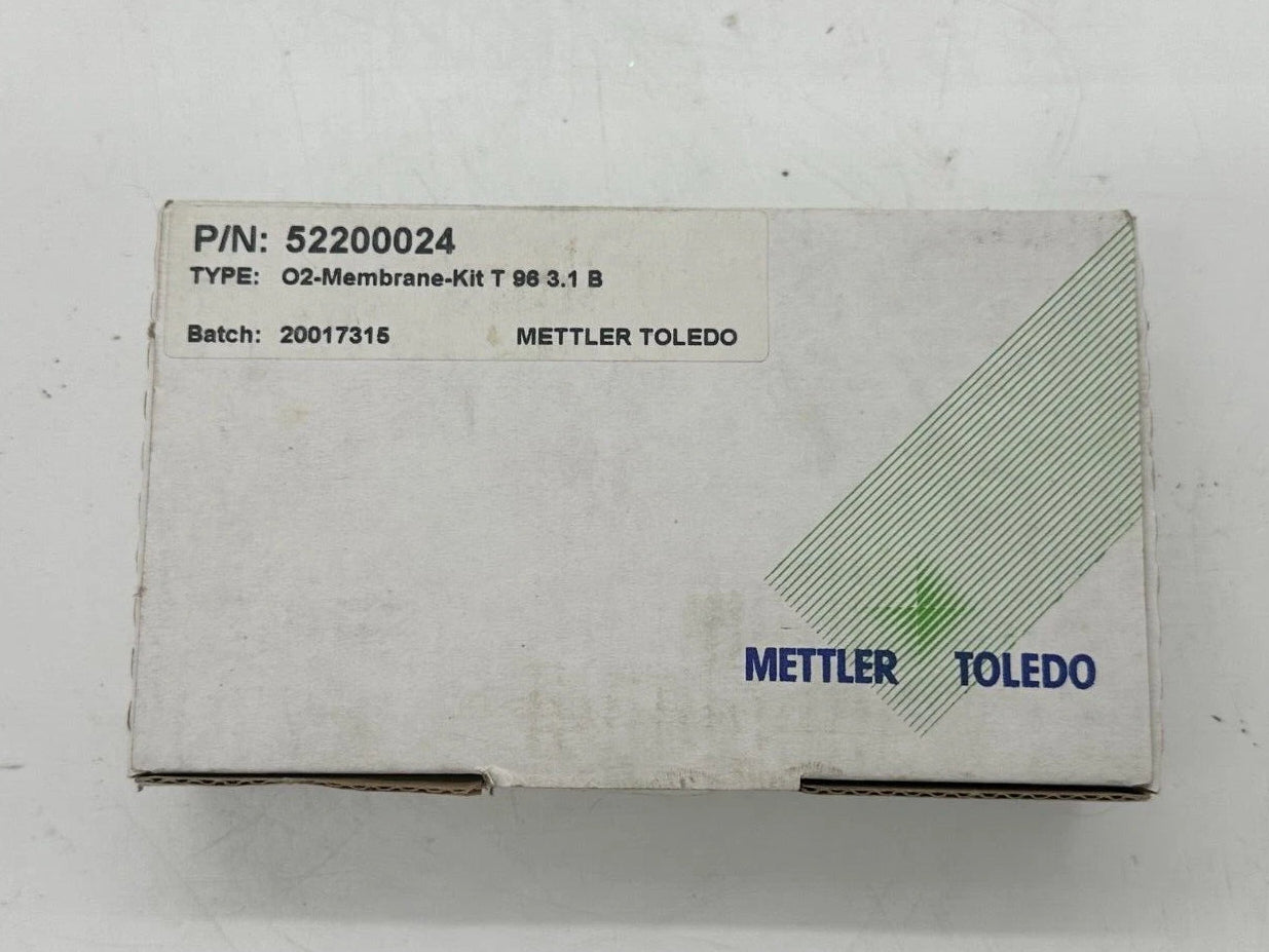 Mettler Toledo O2-Membran-Kit T 96 3.1 B – Sauerstoffsensor-Membran-Kit (P/N 52200024)