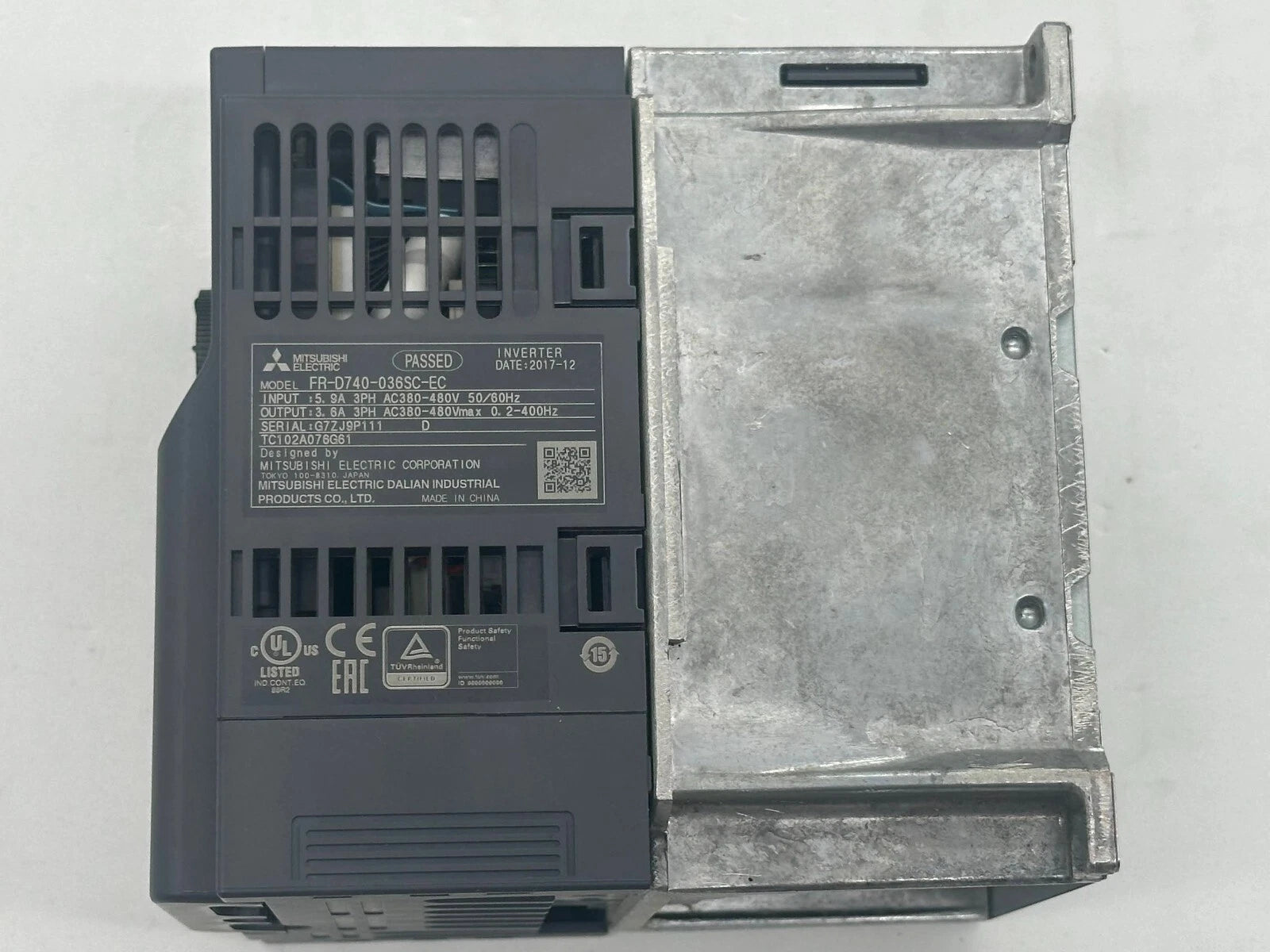 Mitsubishi Electric FR-D740-036SC-EC Inverter – D700-SC Series, 3-Phase 400 V