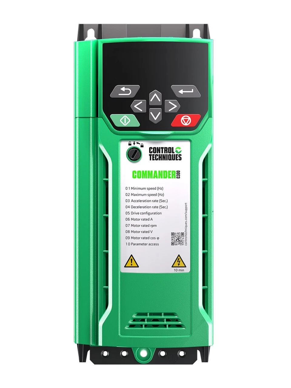 Control Techniques Commander C C300-034 4 kW AC Variable Frequency Drive (VFD)