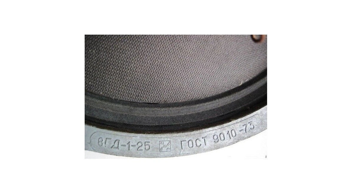 Woofer vintage de la URSS 8GD-1-25, altavoz Alnico de 8 Ω y 8 W, controlador de audio soviético GOST 9010-73