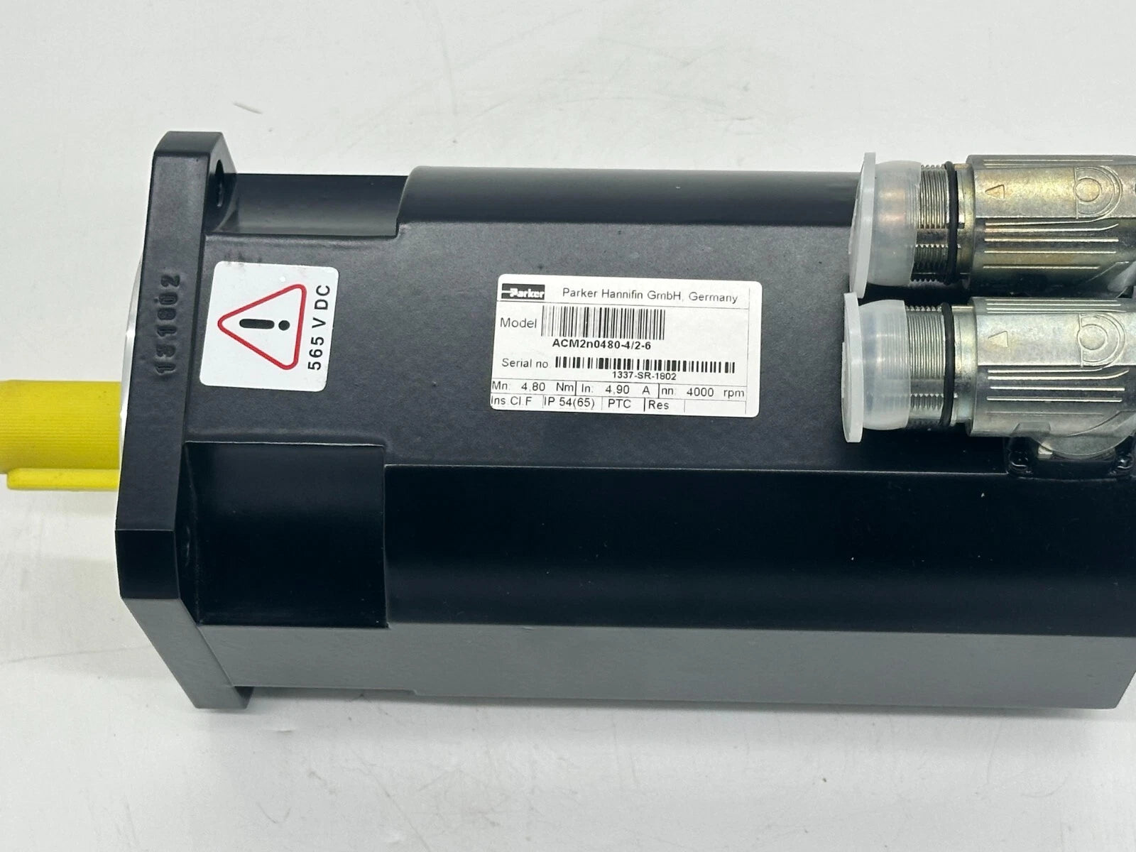 Parker Hannifin ACM2N0480-4/2-6 Servo Motor | 4.8 Nm | 4000 rpm | IP54
