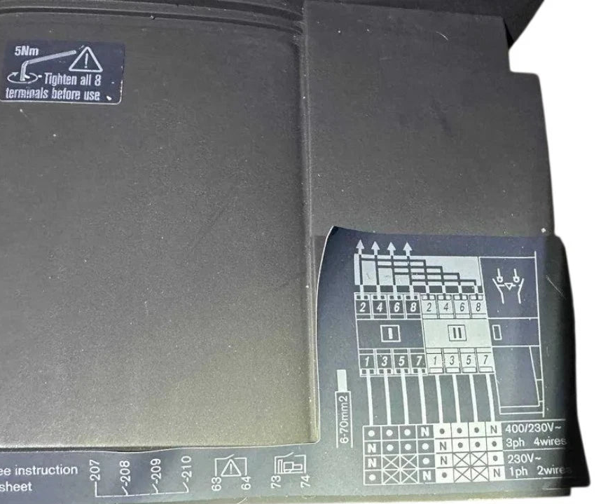 SOCOMEC ATyS M 6s 80 Automatischer Umschalter | 4P 80A | 230/400 V