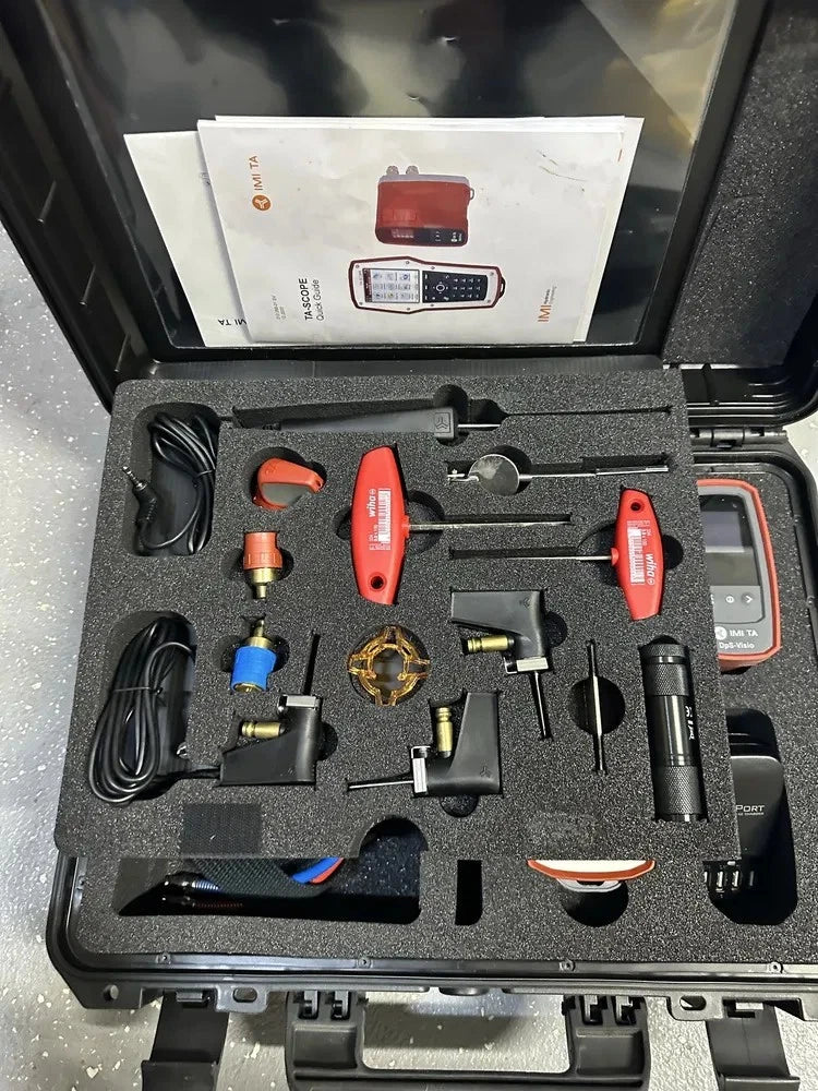 IMI TA SCOPE Hydronic Balancing Device + IMI TA DpS-Visio | HVAC Commissioning & Diagnostics