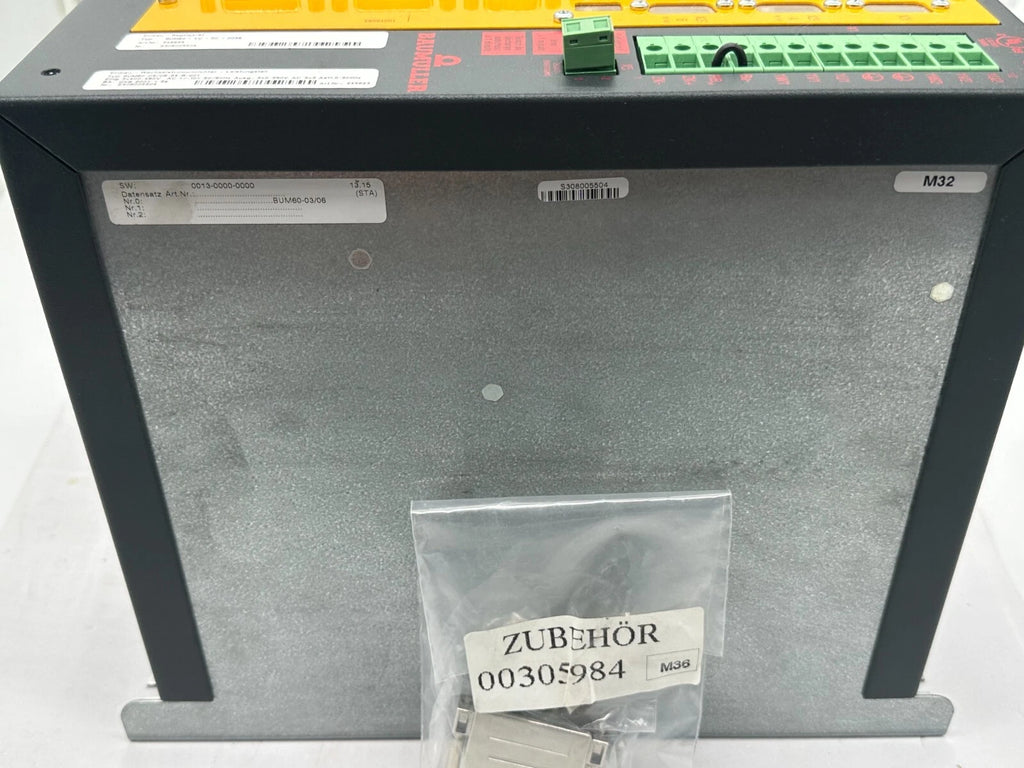 Servoaccionamiento Baumüller BUM60 BUM60-VC-OC-0036 + Módulo de potencia BUM60-03/06-54-B-001 | 3×400–480 V