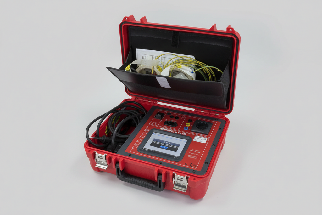 Comprobador de electrodomésticos ENNING ST 755 | Comprobador de seguridad eléctrica VDE 0701-0702 | Calibrado