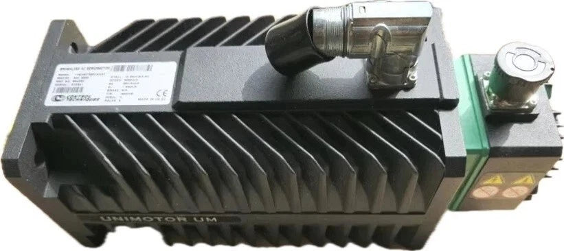 Control Techniques 115UMC300CAAAA Brushless AC Servo Motor – 3000 RPM, Resolver Feedback – With 2 Cables
