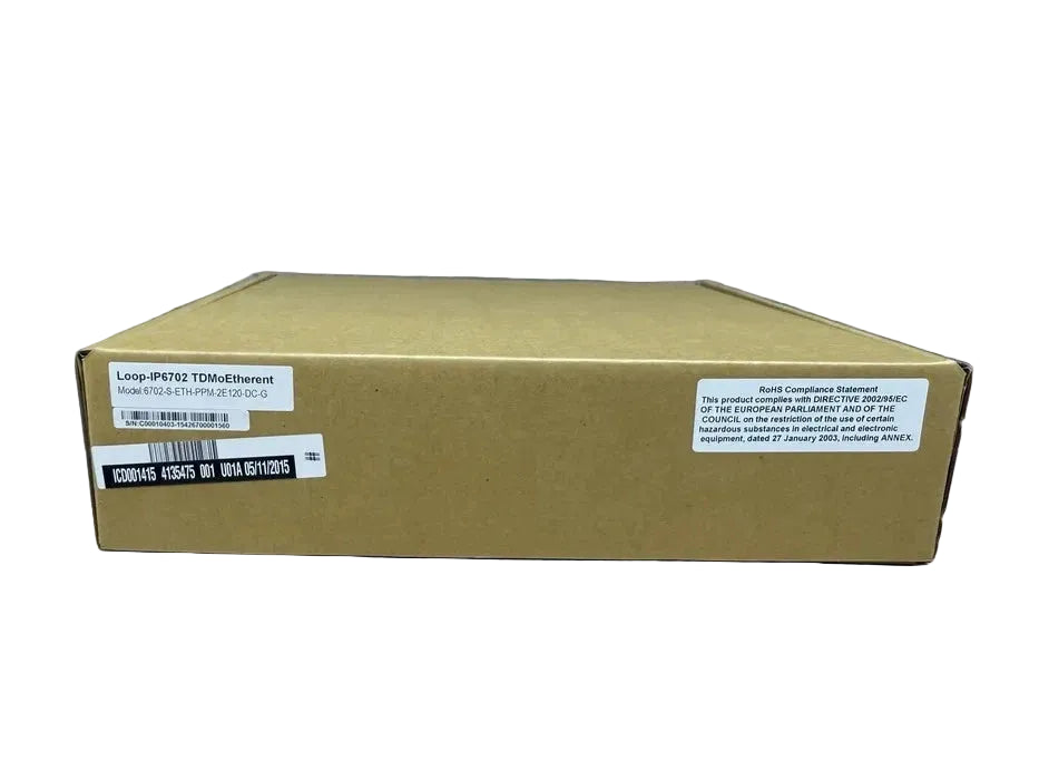 Loop Telecom Loop-IP6702 TDMoEthernet-Konverter | E1/T1 über Ethernet | 100–240 V AC