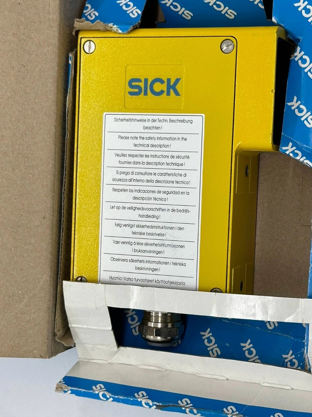 SICK WEU 26/2-230 Lichtvorhangempfänger | Reichweite 15–70 m | CE-zertifiziert