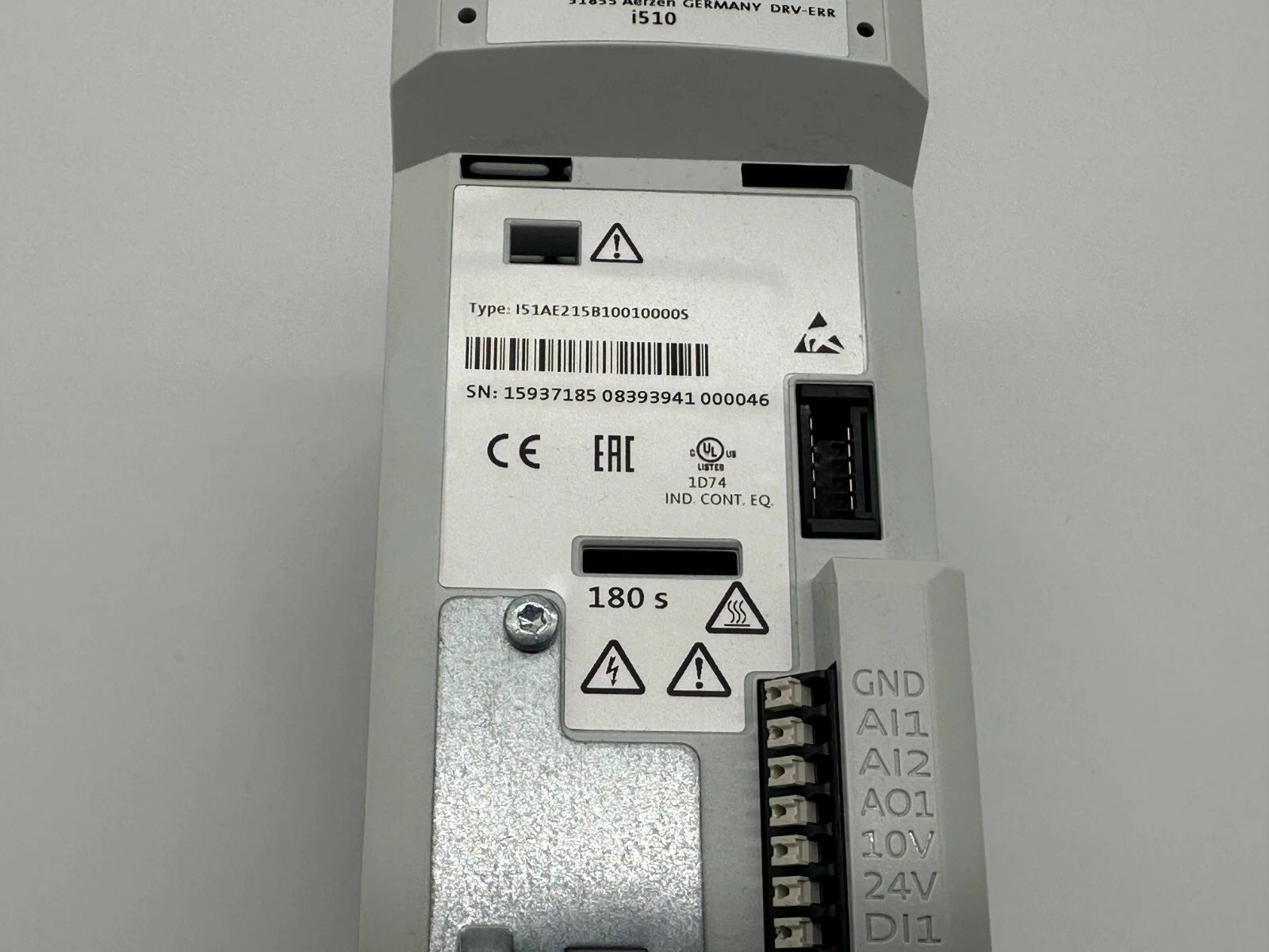 Lenze i510 Frequenzumrichter I51AE215B1001000S – 1,5 kW, 230–240 V, Hochleistungsausführung